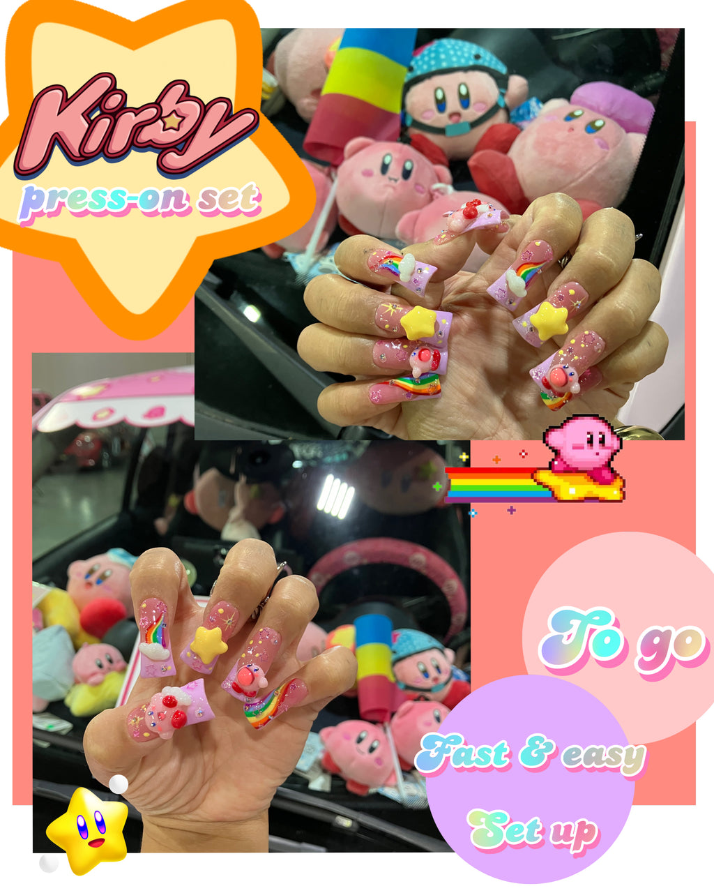 Kirby Rainbow Star 3D