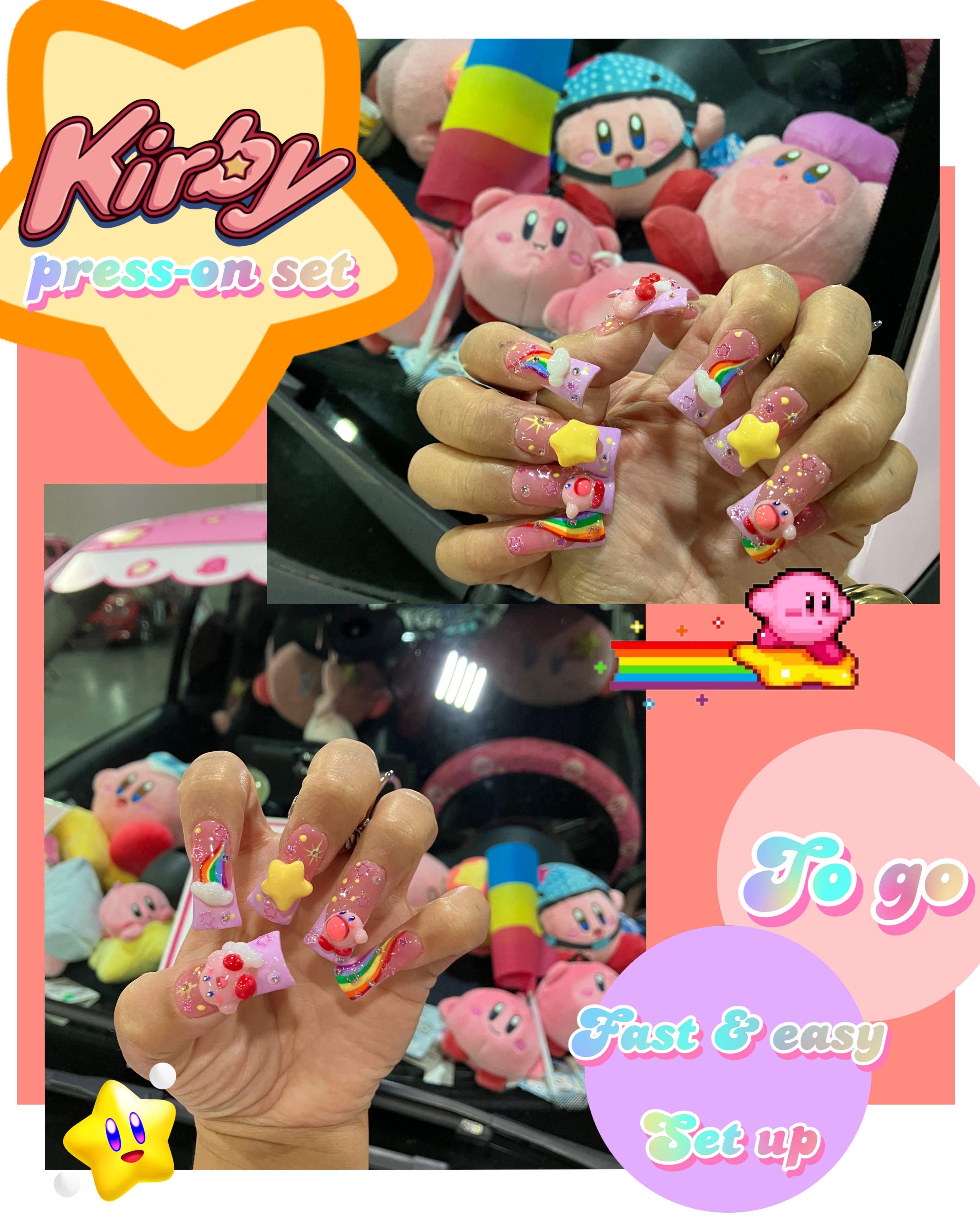 Kirby Rainbow Star 3D